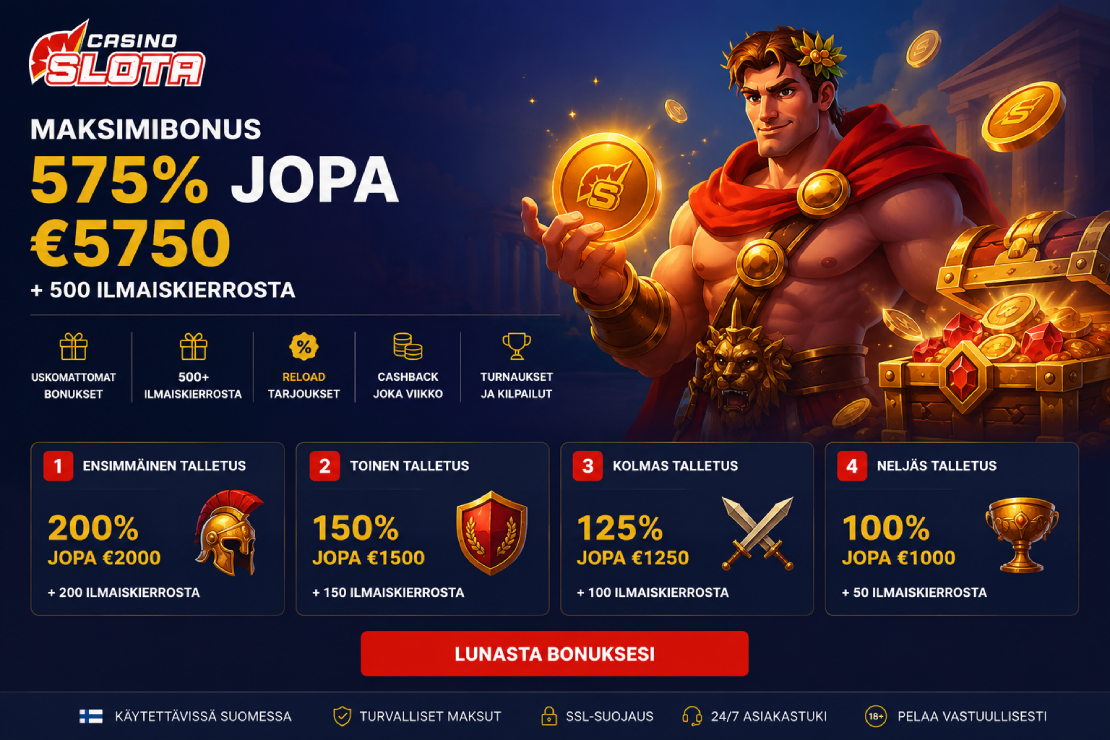 Slota Casino bonukset